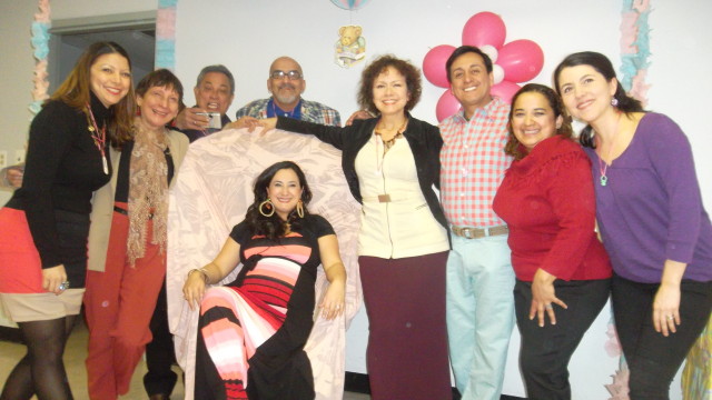 Mariana y teatreros de NY